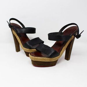 Christian Louboutin #46446 Satrinxa Sandals Size 38